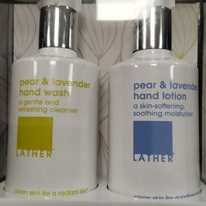 Hand wash and lotion